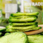 VF蔬菜片绿萝卜片低温脱水绿萝卜干蔬菜干休闲零食