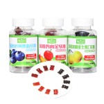 Gummy Candy Fruit Fudge Children's Nutrition Fruit Candy Lutein Ester Fudge Healthy Jelly Drops Gummies Bottle Packed