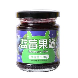 150g蓝莓果酱面包吐司早餐调味品