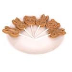 80g Cartoon Hawthorn Lollipop Original Mulberry Flavor Canned Children's Sweet and Sour Hard Candy Snack Sweet Fruity Candy