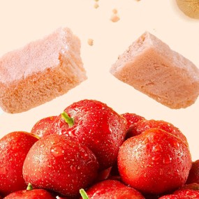 FD Freeze-Dried Fruit Strip Preserved Natural Process Ad Enegate Entrance Hawthorn Stick Strip