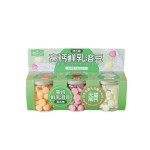 溶豆0蔗糖馒头儿童零食三盒装溶豆健康休闲食品