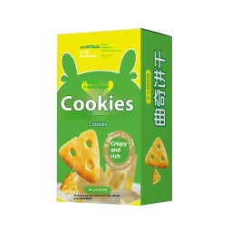80克桃香曲奇饼干，儿童健康零食