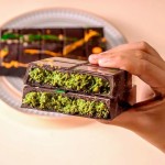 迪拜巧克力批发OEM高品质的异国情调手工脆开心果固体甜巧克力棒榛子迪拜巧克力