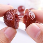 128g  Hawthorn Ball Snack Hawthorn Stick  Candy Autumn  Strawberry Flavored Independent Packaging Children's Hawthorn Snacks