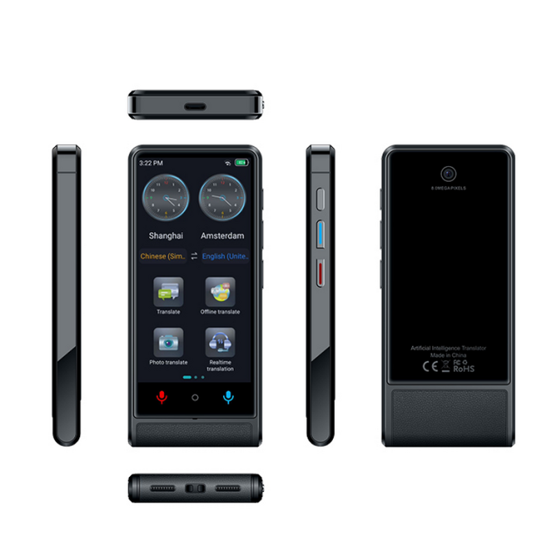 Smart Translator Manufacturer - 4.04inch 138 Language iFlytek AI Device