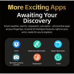 Smart Watch Factory - Z19 TWS 2 Straps BT Music Call Fitness Tracker