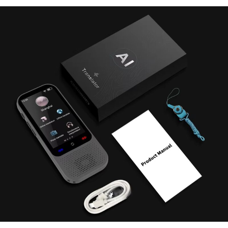 AI Translator Factory - S80 Pro 138 Language 17 Offline Portable Translator