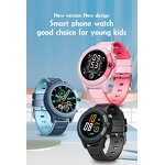 Kids Smart Watch Factory - 2025 D36 1.28Inch Round Screen GPS SOS 4G