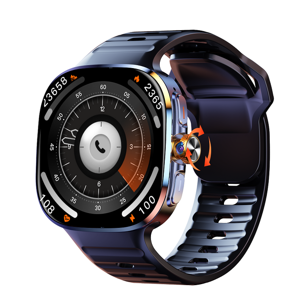 Android Smart Watch Factory - M99 AMOLED Rotating Camera 4g Men Women
