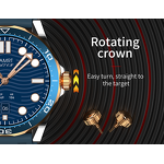 Smart Watch Factory - SK30 1.53 Inch Business Watch with 3 Straps