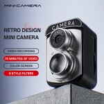 Compact Digital Camera Factory - 1080P Retro Pocket Camera with Flash