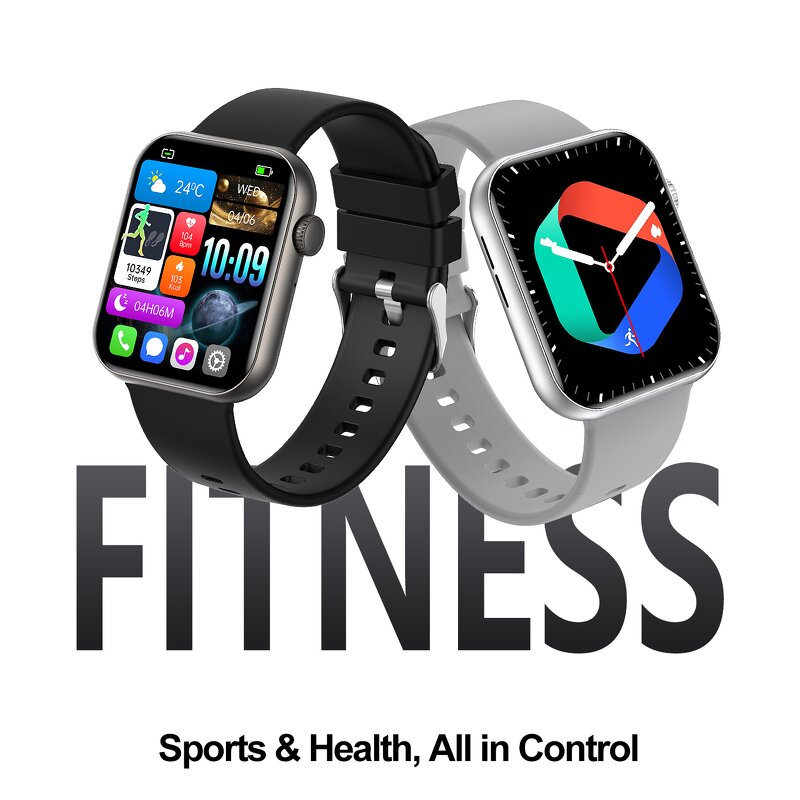 Smart Watch Factory - HW92 Square Screen IP68 Waterproof Answer Call