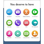 4G Kids Smartwatch Manufacturer - D36-CAT1 Two Way Call IPX7 GPS