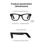 Smart Glasses Factory - E02 800W Camera WiFi ChatGPT Outdoor AI Glasses