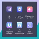 4G Kids Smart Watch Factory - GPS Video Call SOS Button for Boys Girls