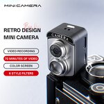 Compact Digital Camera Factory - 1080P Retro Pocket Camera with Flash