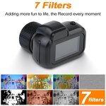 Mini Digital Camera Manufacturer - OEM Kids Retro Camera Keychain with Screen