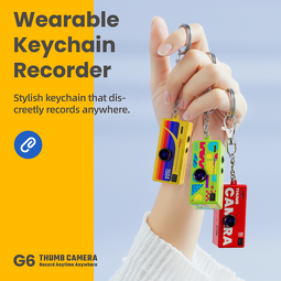 Mini Camera Factory - Thumb G6 Compact Keychain Camera with Autofocus