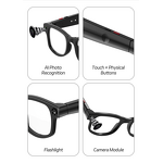 Smart Glasses Manufacturer - 5MP Camera Blue Light Blocking AI Glasses