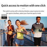 Smart Watch Factory - SK30 1.53 Inch Business Watch with 3 Straps