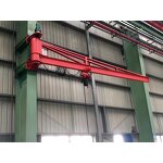 Wall Bracket Jib Crane Supplier - 3 Ton Electric Hoist Swivel Hook