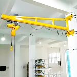 Wall Bracket Jib Crane Supplier - 3 Ton Electric Hoist Swivel Hook