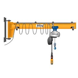Wall Bracket Jib Crane Supplier - 3 Ton Electric Hoist Swivel Hook