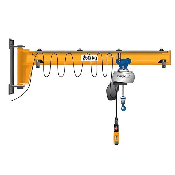 Wall Bracket Jib Crane Supplier - 3 Ton Electric Hoist Swivel Hook