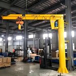 Cantilever Jib Crane Supplier - 1-2 Ton 360° Swing Arm Warehouse