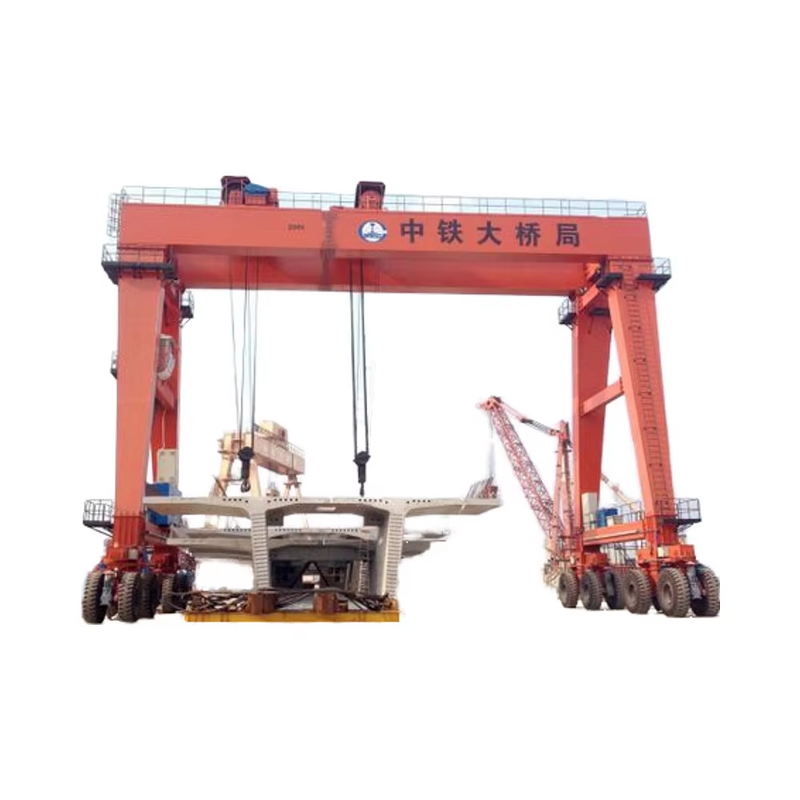 Rubber Tire Gantry Crane Manufacturer - 50 Ton CE Certified Movable RTG