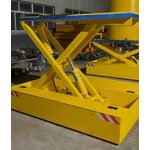 Battery AGV Scissor Lift Factory - 2 Ton 4m Trackless Steering Power