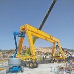 Rubber Tyre Gantry Crane Factory - 50-100 Ton Railway Straddle Carrier