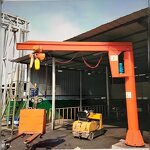 Portable Jib Crane Manufacturer - 0.5-3 Ton Small Column Workshop