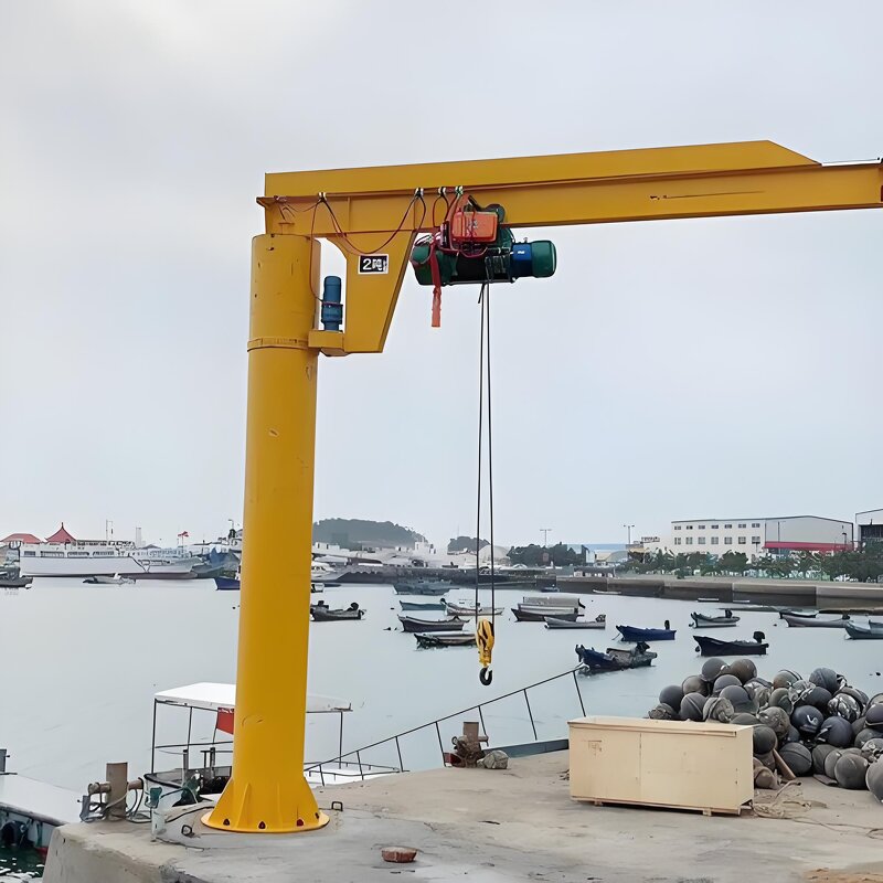 Portable Jib Crane Manufacturer - 0.5-3 Ton Small Column Workshop