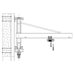 Wall Bracket Jib Crane Manufacturer - 180-270 Degree 500-2000kg