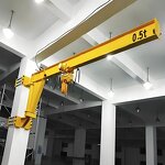 Wall Bracket Jib Crane Supplier - 3 Ton Electric Hoist Swivel Hook