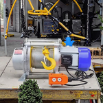 Aluminium Hoist Winch Manufacturer - 1 Ton 30 Meter 110V Mining Elevator