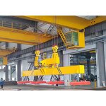 Double Beam Bridge Crane Factory - 16 Ton QC Model Magnet Workshop Custom