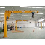 Pillar Jib Crane Factory - 2-16 Ton Manual Slewing Foldable Arm