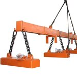 Double Beam Bridge Crane Factory - 16 Ton QC Model Magnet Workshop Custom