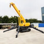 Mobile Spider Crane Manufacturer - 3-8 Ton Medium Night Mining Energy