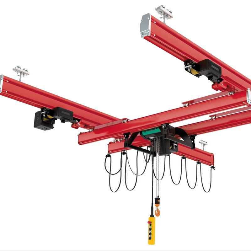 Aluminium Bridge Crane Supplier - 1-3 Ton Overhead Lightweight Corrosion