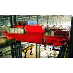 Double Girder Overhead Crane Factory - YZ Model Metallurgical Foundry