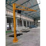 Pillar Jib Crane Factory - 2-16 Ton Manual Slewing Foldable Arm