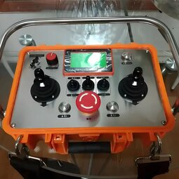 Crane Controller Supplier - 12V/24V 6 Motors Joystick Remote Control