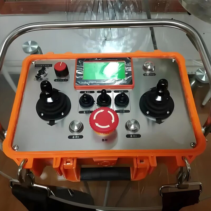 Crane Controller Supplier - 12V/24V 6 Motors Joystick Remote Control