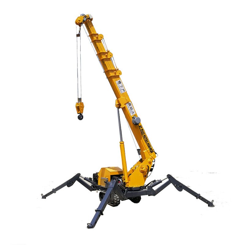 Spider Crane Factory - 3-8 Ton 35m Lifting Mobile Mining Energy