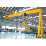 Semi Gantry Crane Manufacturer - Single Beam Mobile Half Door 3-25 Ton