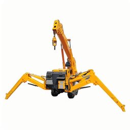 Crawler Spider Crane Supplier - 8-12 Ton Glass Robot CE Vital Components